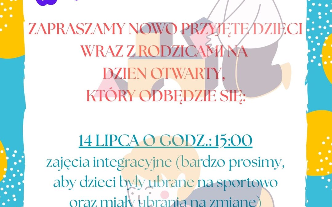 Dzień otwarty w przedszkolu