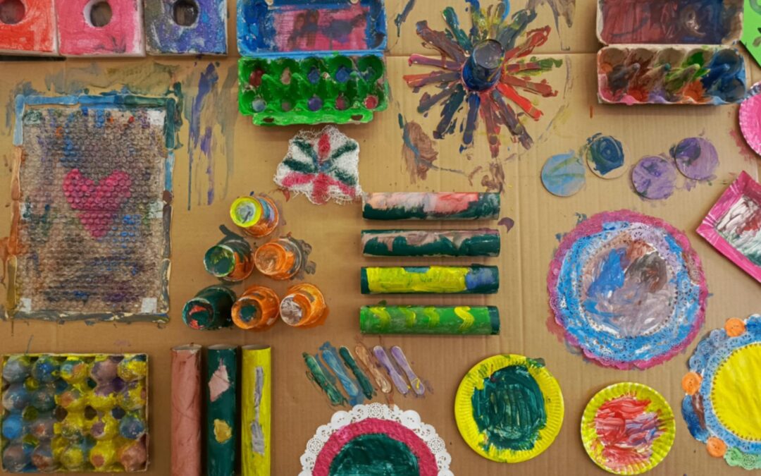 „Paint me” – obrazek dla Babci i Dziadka.