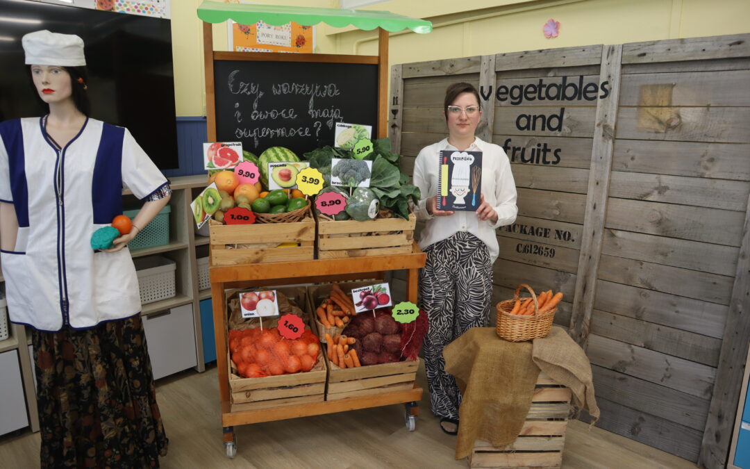 Podsumowanie innowacji, pt.: „Czy warzywa i owoce mają supermoce? Healthy eating for children”