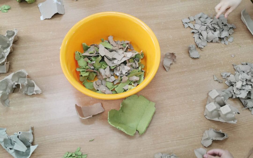 Papierowa masa plastyczna 🎨